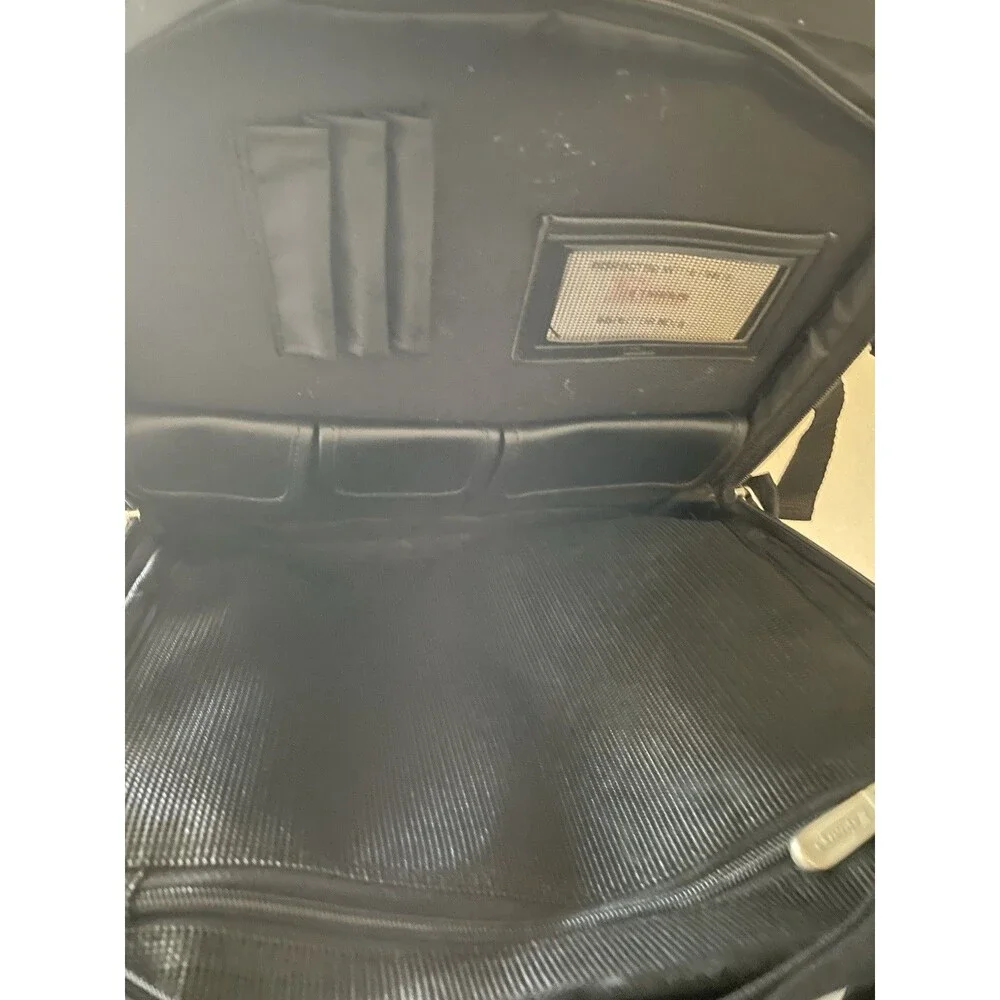 Vintage Targus Laptop Bag Backpack Black Padded Many Pocket CDB1 Great Condition